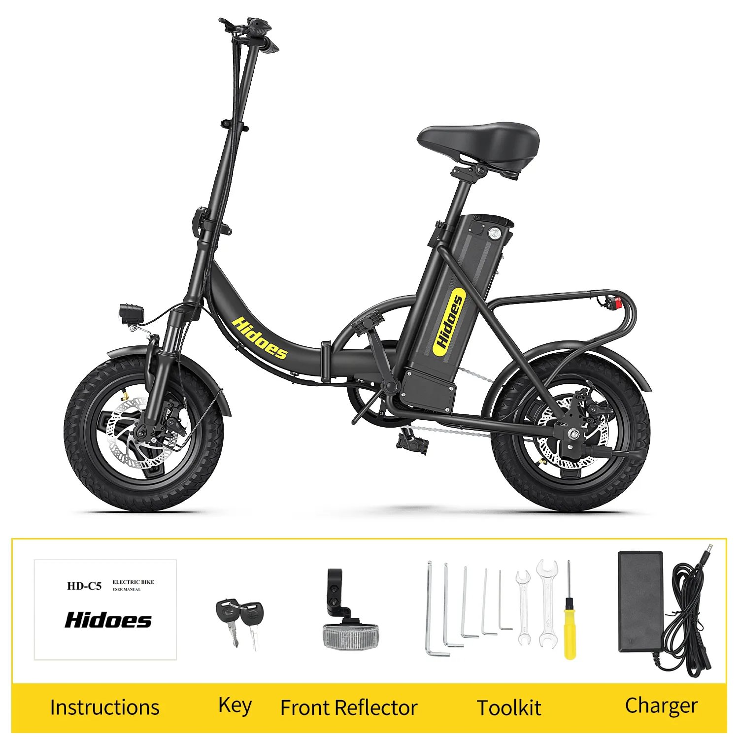 Elektrický bicykel Hidoes C5